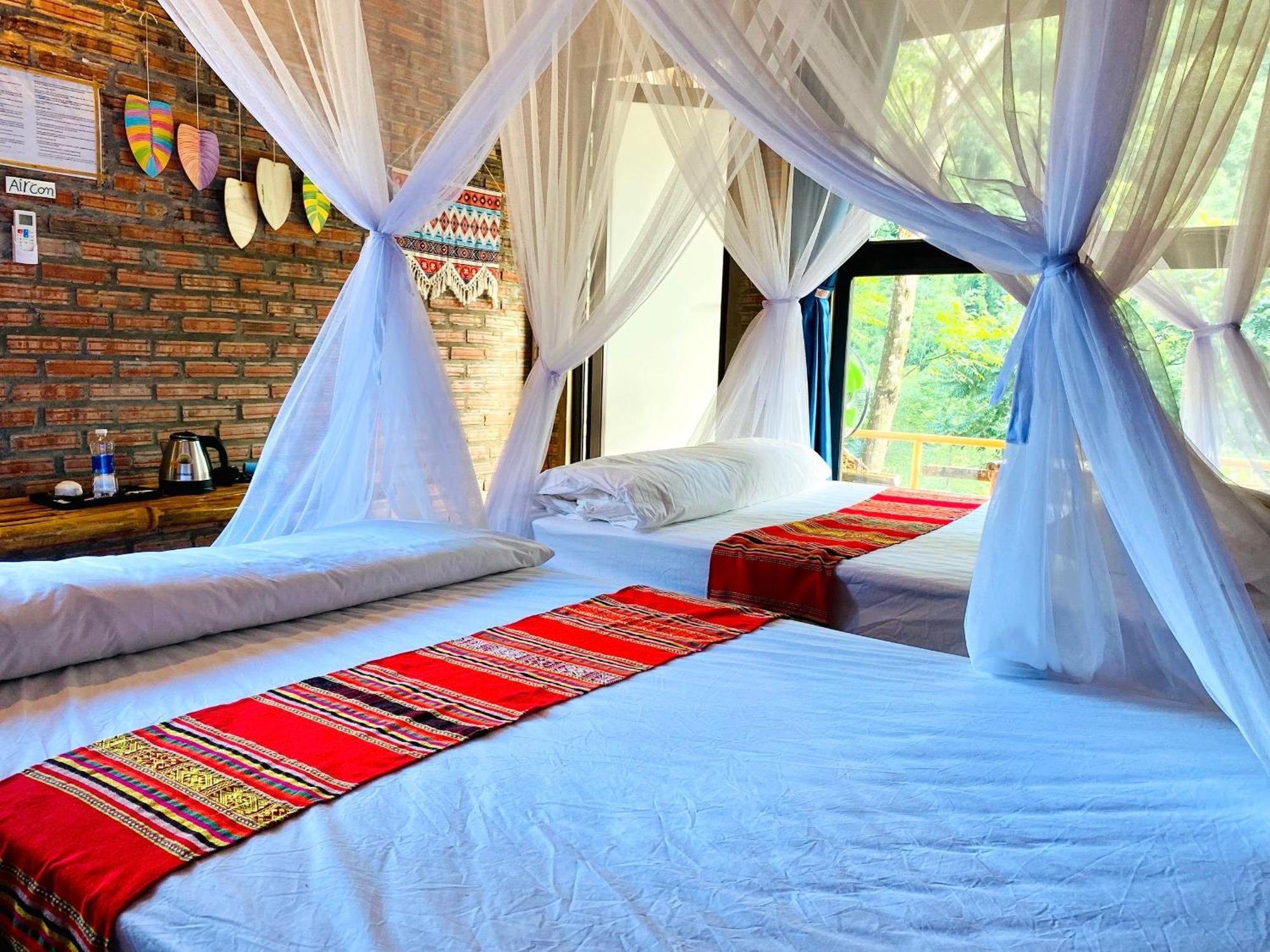 Thanh Hóa Pu Luong Riverside Lodge מראה חיצוני תמונה