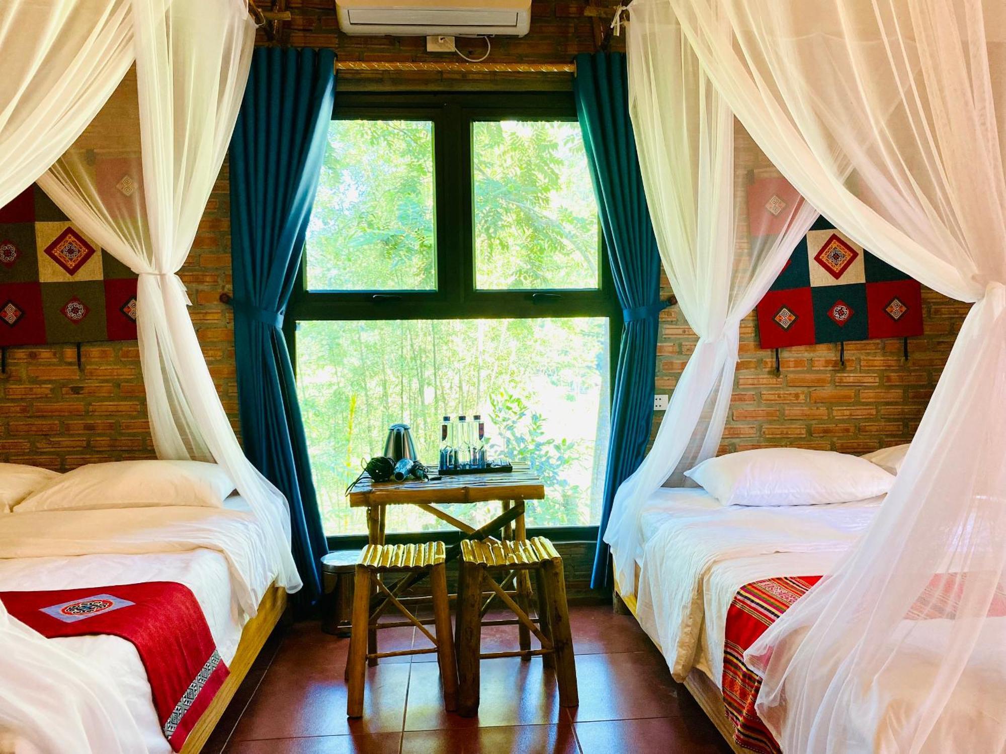 Thanh Hóa Pu Luong Riverside Lodge מראה חיצוני תמונה